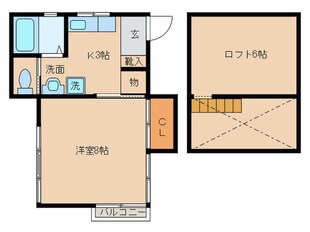 アンダーロック春日の物件間取画像